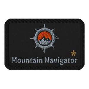 Mountain Navigator BRONZE _ Patch Mountain Navigator BRONZE _ Patch